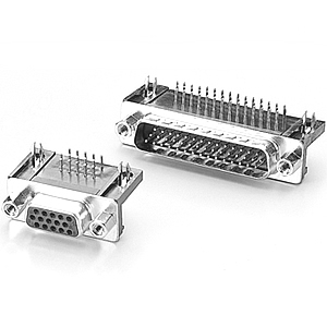 1003 SERIES - D-SUB H.D. R/A FOOT PRINT 8.89MM - Chufon Technology Co., Ltd.