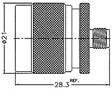 N Plug To SMA Jack Adapter