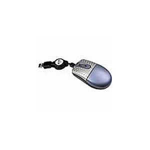 Mouse, Optical, Retractable USB, Super Mini