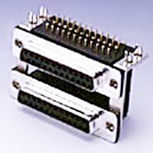 D-SUB / Dual Port / Right Angle