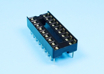 LICS2540X0XX X - 2.54mm Stamped Pin IC Socket - LAI HENG TECHNOLOGY LTD.