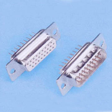 3227 - 3227 D-SUB HIGH DENSITY CONNECTOR 180° DIP P.C.B TYPE - Leamax Enterprise Co., Ltd.