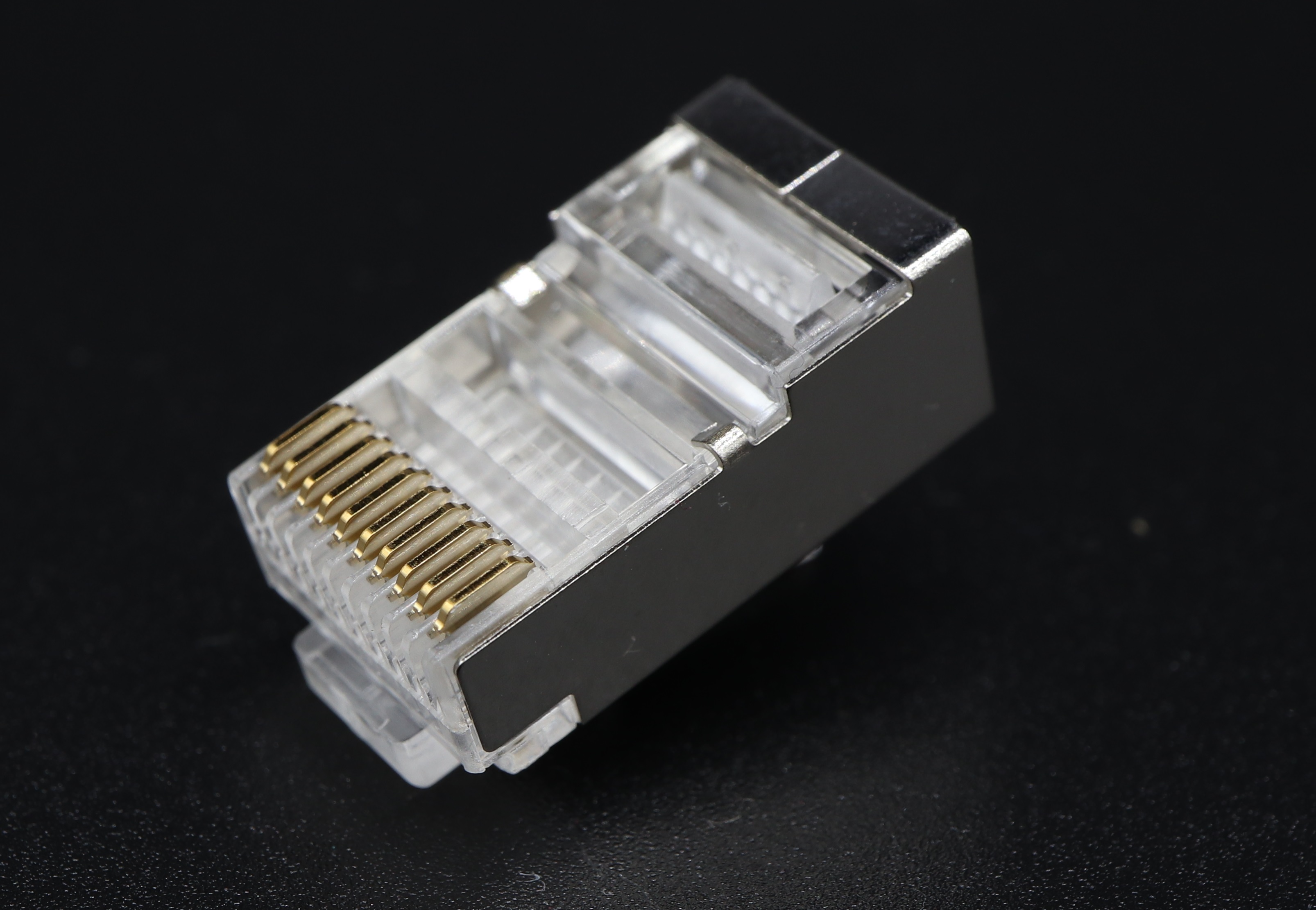 P10-001-3 - 10P10C-R STP-Hook RJ48 Modular Plug - Plug Master Industrial Co., Ltd.