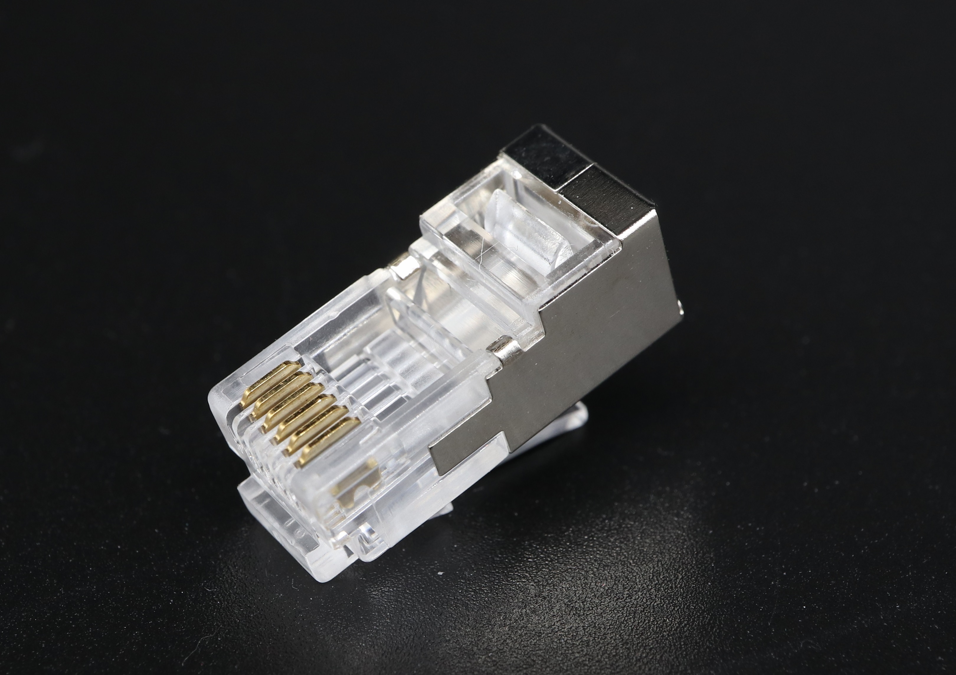 RJ12 Modular Plug L-6P6C-F Shielded