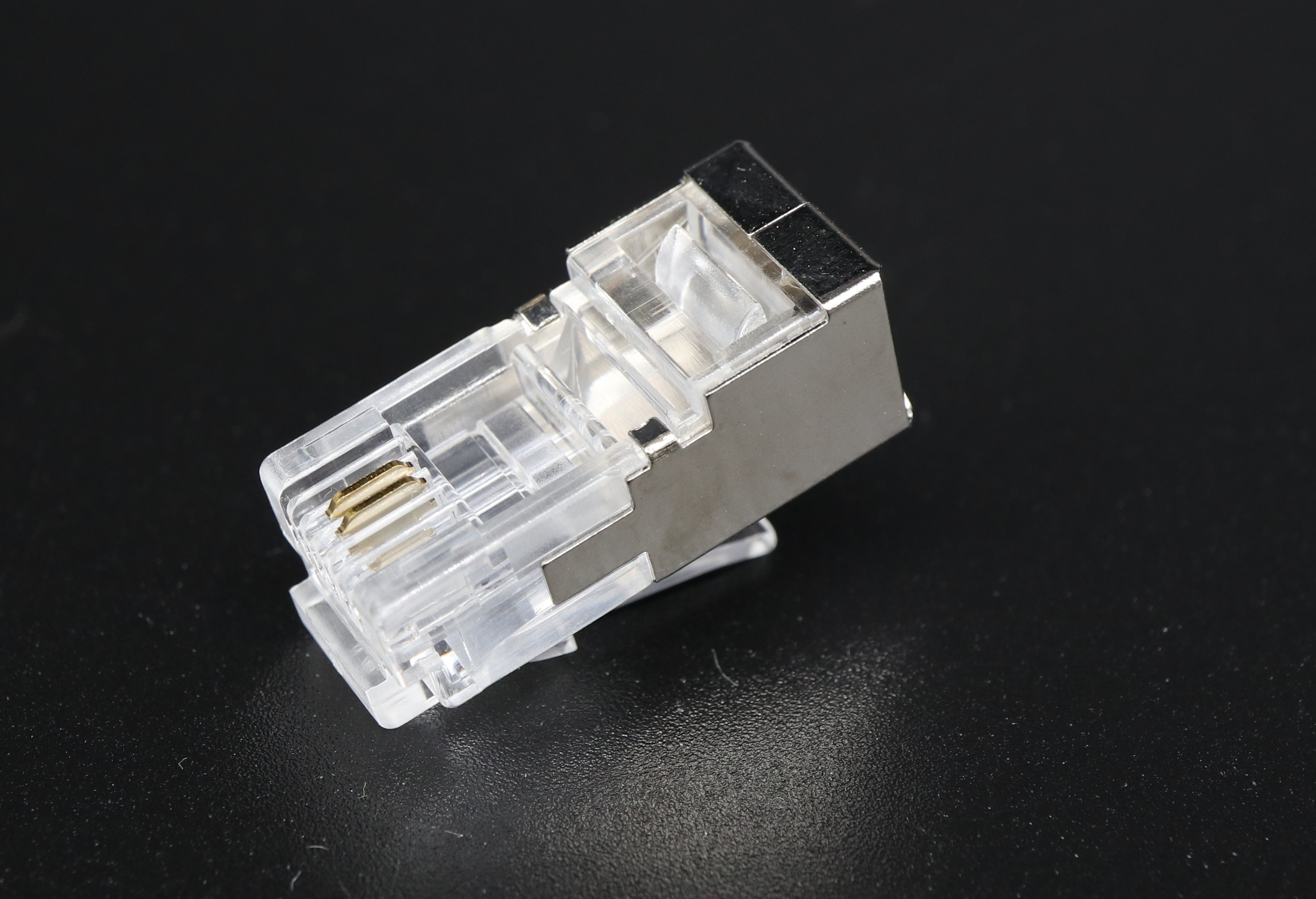 RJ11 Modular Plug  L-6P2C-F Shielded