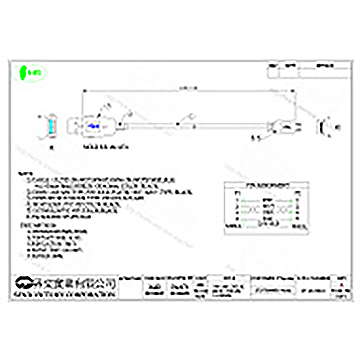 LOCKING USB 2.0 A Male to Micro B Male Cable