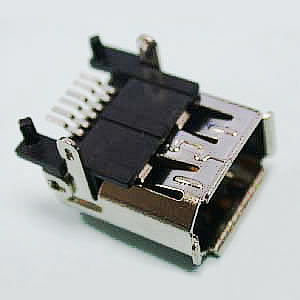 1394S - IEEE1394 Female Single SMT - Townes Enterprise Co.,Ltd