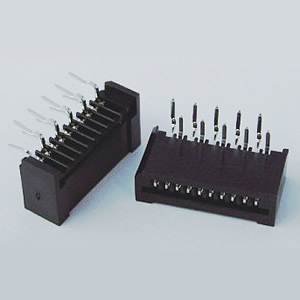 TFP-R6 - FPC/FFC Connector Pitch1.0 NON-ZIF R/A DIP Dual Contact - Townes Enterprise Co.,Ltd