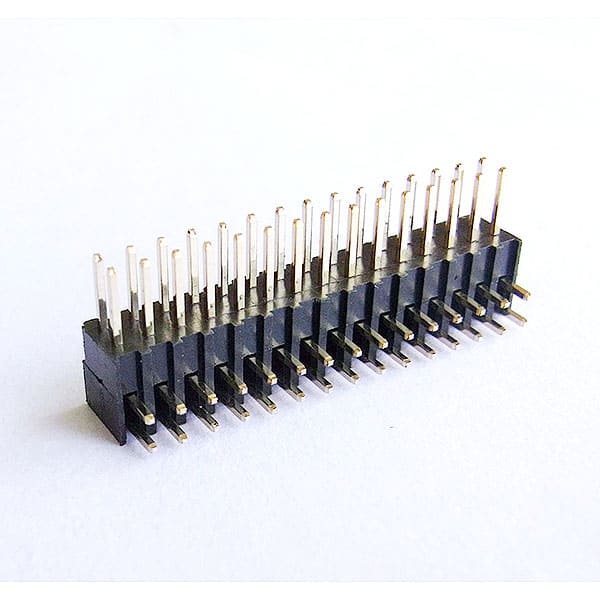 E40 - Pin Header Dual Row Single Body Straight & Right Angle DIP TYPE - Unicorn Electronics Components Co., Ltd.