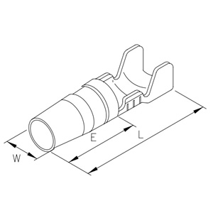 V104X-105XBS - Connector terminals