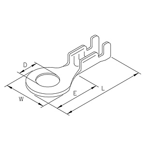 V14XXBS - Connector terminals