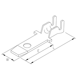 V1630-16301BS - Connector terminals