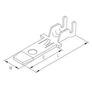 V1631BS - Connector terminals