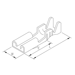 V1731BS - Connector terminals