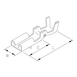 V1732-1735BS - Connector terminals