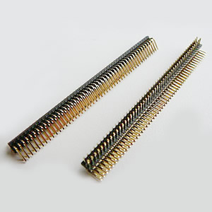 1.27 mm Dual Row Straight Angle Headers