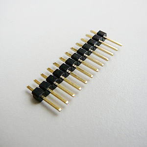 2.0 mm Single Row Male Straight Header