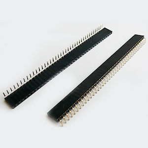 2.54 mm Single Row Right Angle Headers