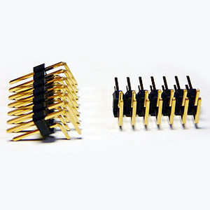 2.54 mm Dual Row Right Angle Pin Headers